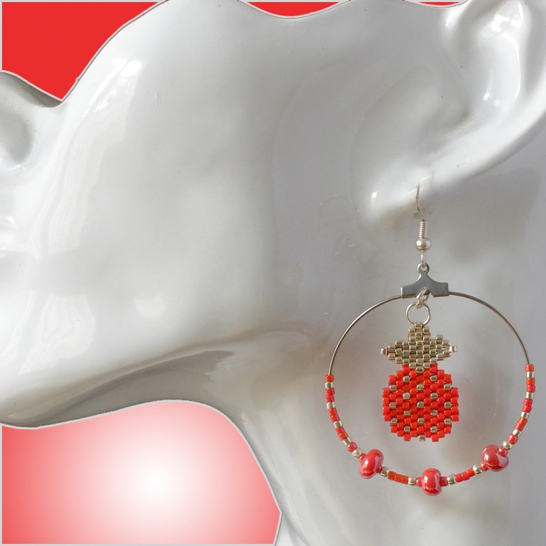 boucles d'oreilles créole 
