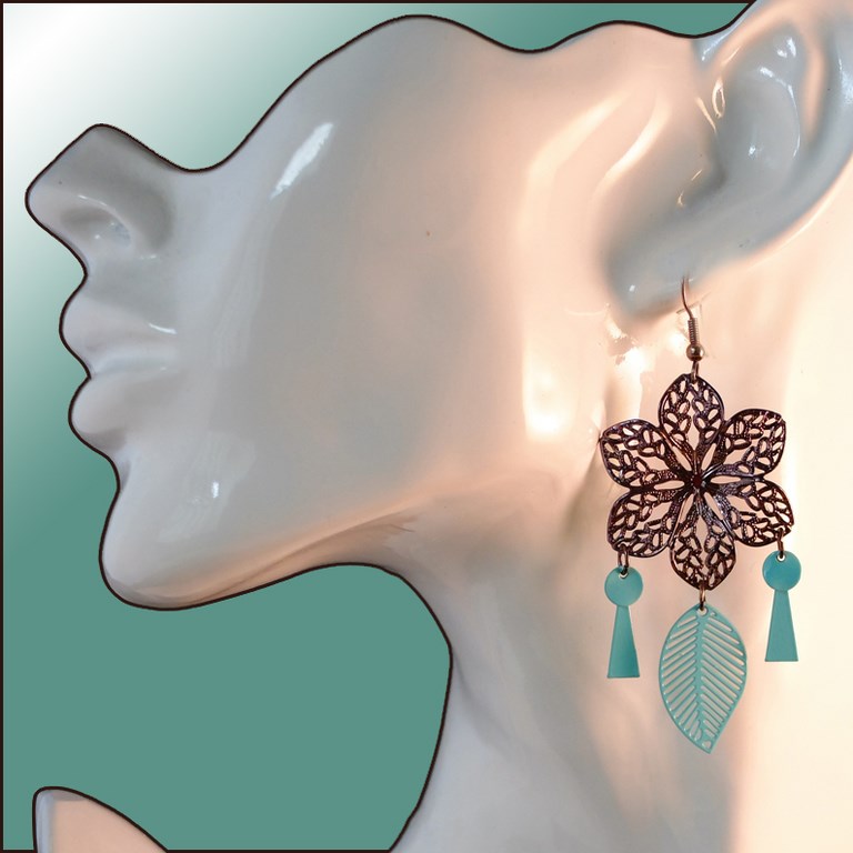 Boucles d'oreilles fantaisie