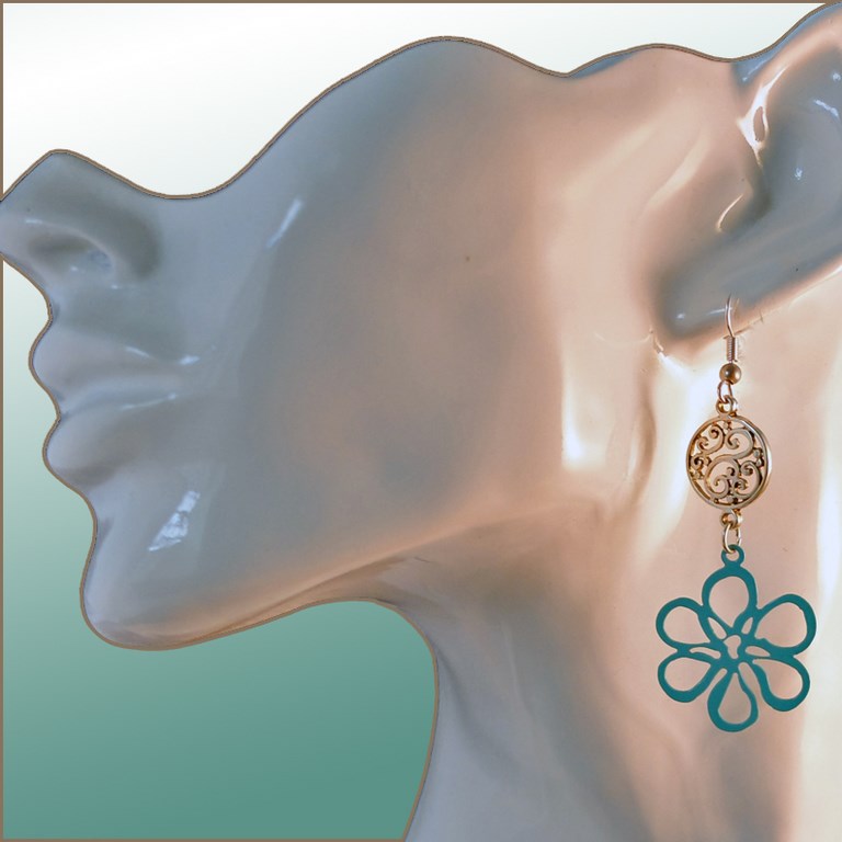 Boucles d'oreilles fantaisie