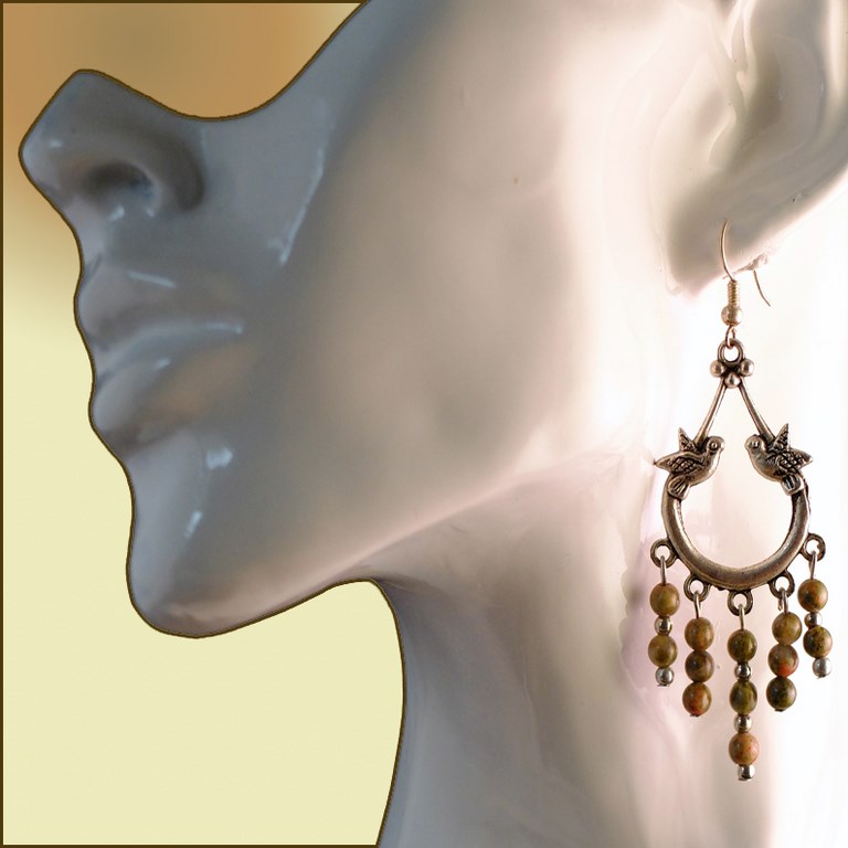 Boucles d'oreilles fantaisie