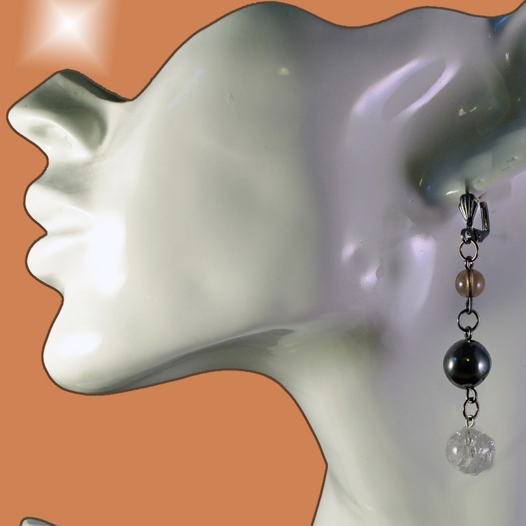 Boucles d'oreilles fantaisie