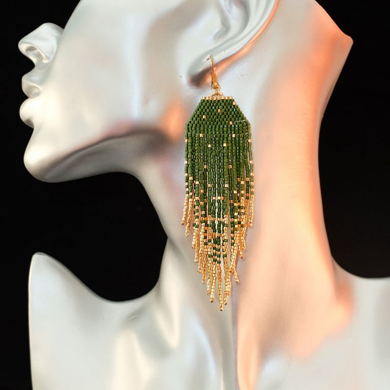 Boucles d'oreilles ethnique