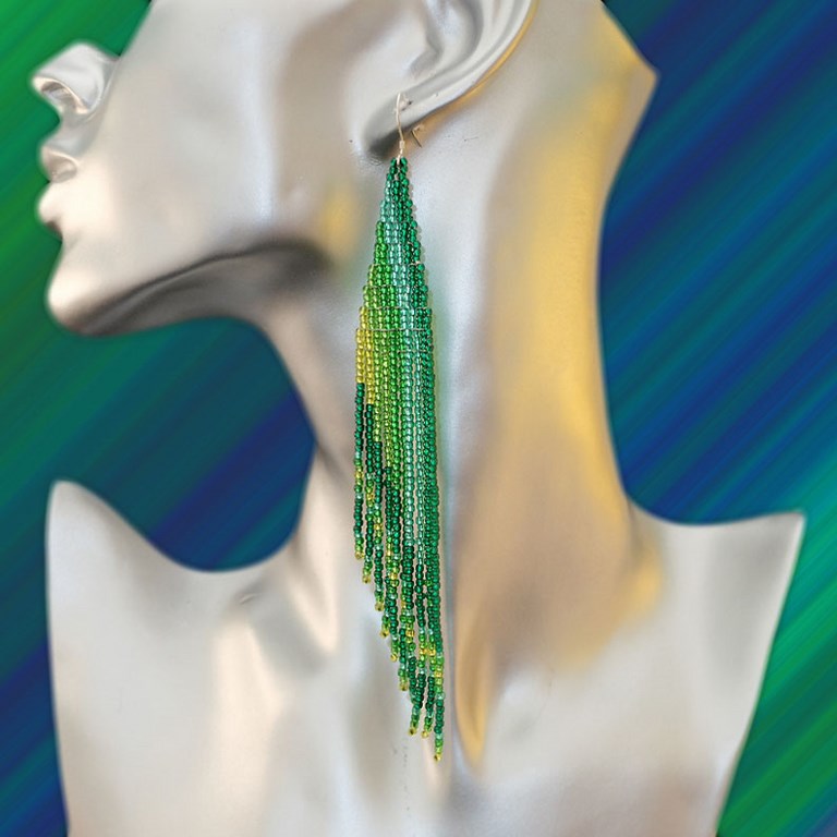 boucles d'oreilles ethnique 