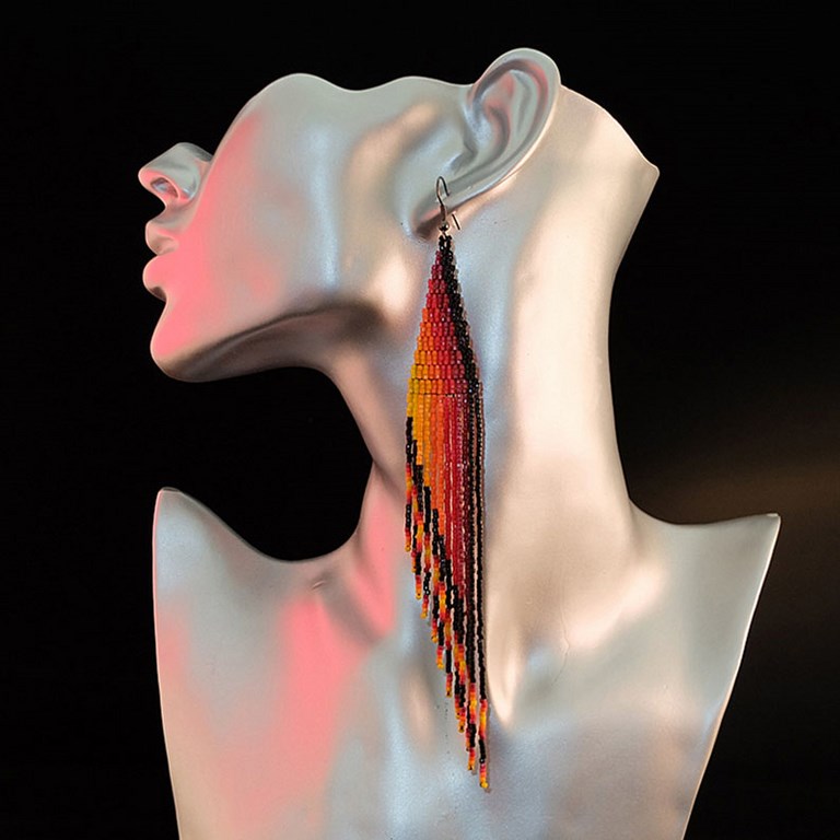  boucles d'oreilles ethnique