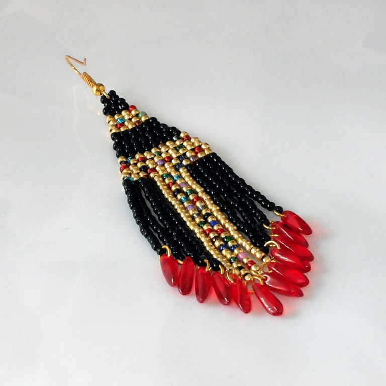 Boucles d'oreilles perles