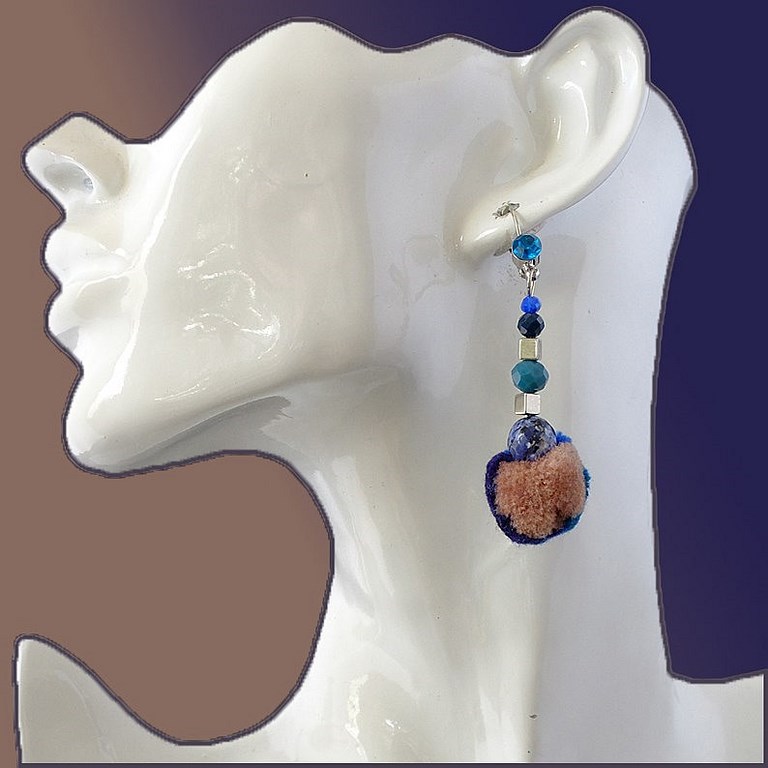 Boucles d'oreilles fantaisie