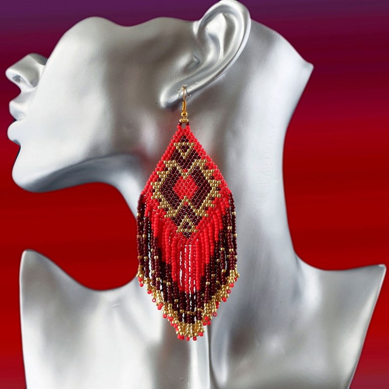 Boucles d'oreilles perles
