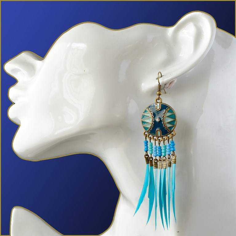 Boucles d'oreilles fantaisie