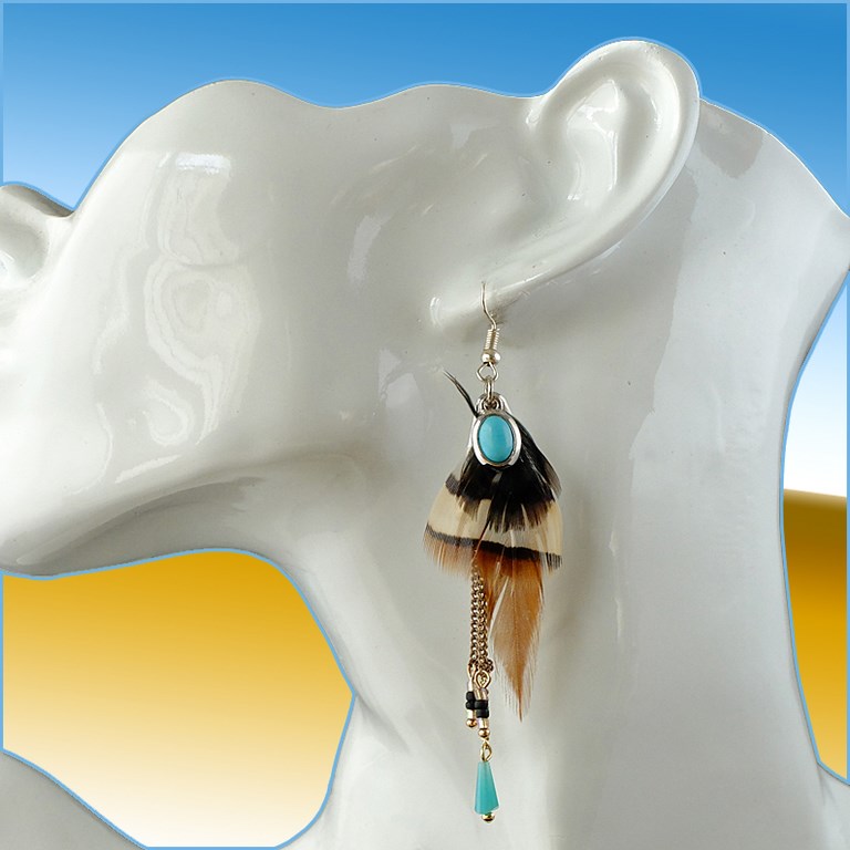Boucles d'oreilles fantaisie