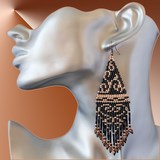 Boucles d'oreilles ethnique 