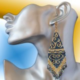 Boucles d'oreilles ethnique  