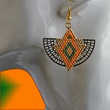 boucles d'oreilles demi lune