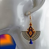 boucles d'oreilles demi lune
