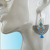 boucles d'oreilles demi lune