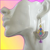 boucles d'oreilles demi lune