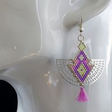 boucles d'oreilles demi lune