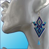 Boucles d'oreille triangle