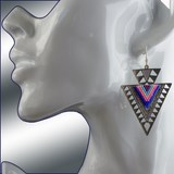 Boucles d'oreille triangle