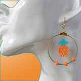 boucles d'oreilles créole