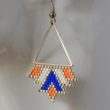 boucles d'oreilles triangle 
