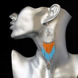 boucles d'oreilles ethnique