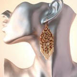 Boucles d'oreilles ethnique