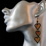 Boucles d'oreilles perles