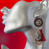 Boucles d'oreilles fantaisie