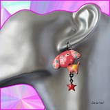 Boucles d'oreilles fantaisie