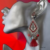 Boucles d'oreilles fantaisie