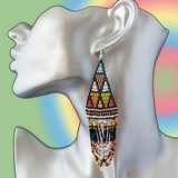 Boucles d'oreilles ethnique