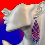 Boucles d'oreilles ethnique
