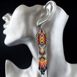 Boucles d'oreilles ethnique