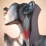 Boucles d'oreilles ethnique