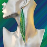 boucles d'oreilles ethnique 