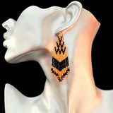 Boucles d'oreilles triangle 