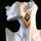 Boucles d'oreilles ethnique