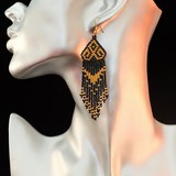 Boucles d'oreilles ethnique