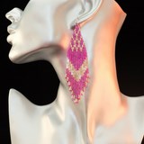 Boucles d'oreilles ethnique