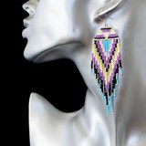 Boucles d'oreilles ethnique