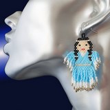 Boucles d'oreilles perles