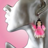 Boucles d'oreilles perles