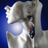 Boucles d'oreilles perles