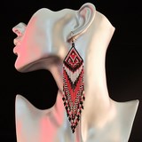 Boucles d'oreilles ethnique