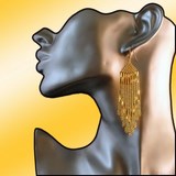 boucles d'oreilles ethnique