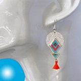 Boucles d'oreilles ethnique
