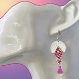 Boucles d'oreilles ethnique