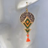 ​​boucles d'oreilles ethnique 