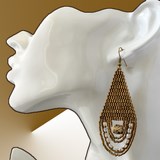 Boucles d'oreilles ethnique