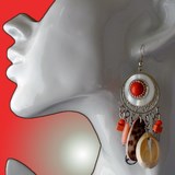 Boucles d'oreilles fantaisie